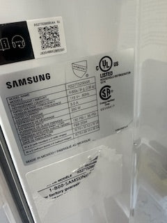 27.4 cu. ft. Large Capacity Side-by-Side Refrigerator in Stainless Steel